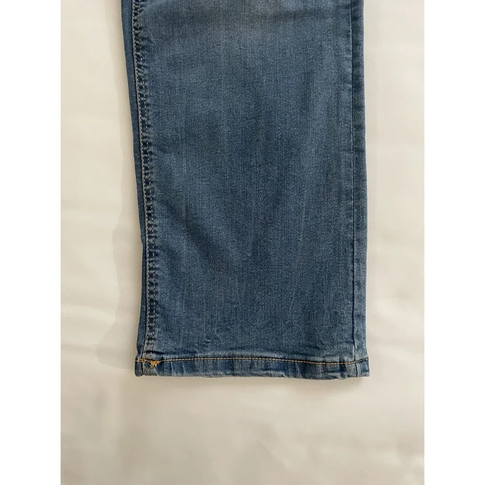 Men's Ring of Fire Straight Fit Jeans Blue Light Casual Size 34W